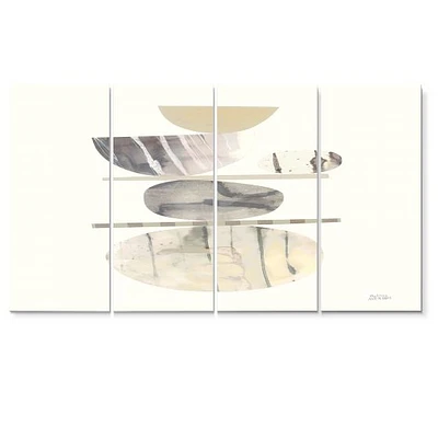 Toile « Geometric Balance Neutral II »