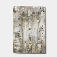 The Modern Grey Forest Wall Art