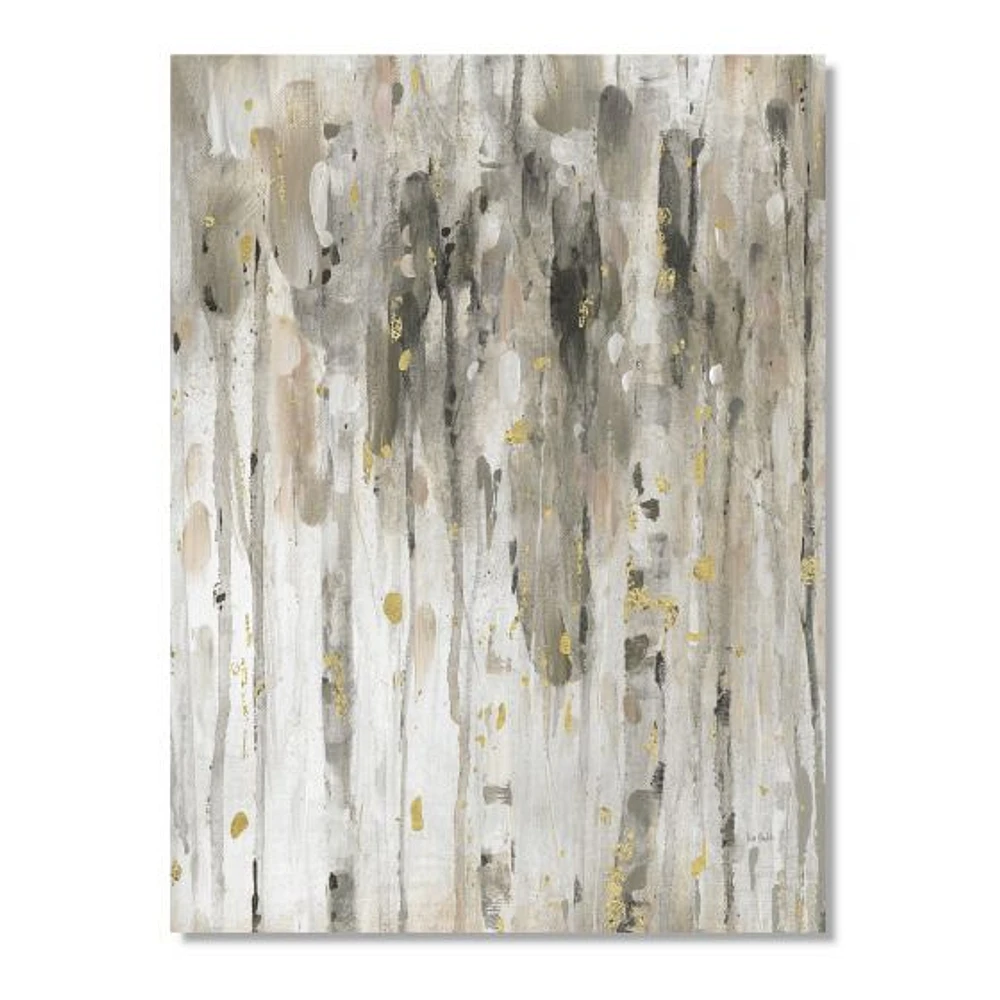 The Modern Grey Forest IV  Wall Art