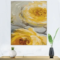 Sunshine Yellow Flower III  Wall Art