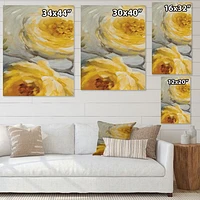 Sunshine Yellow Flower III  Wall Art