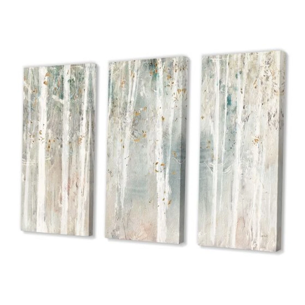 A Woodland Walk into the Forest III  Canvas Wall Art