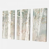 A Woodland Walk into the Forest V  Canvas Wall Art