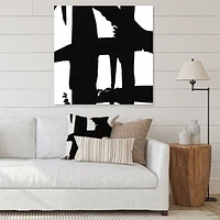 Black & White Crossing Paths II Wall Art