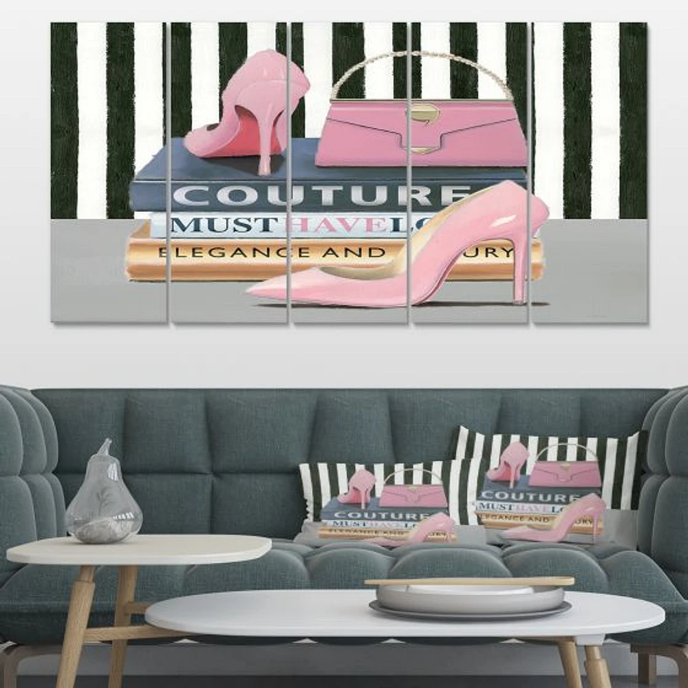 Glam Fashion High Heels VII  Canvas Wall Art