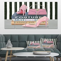 Glam Fashion High Heels VII  Canvas Wall Art