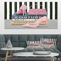 Glam Fashion High Heels VII  Canvas Wall Art