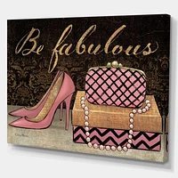 Gold Fabulous Life Style III  FrenchWall Art