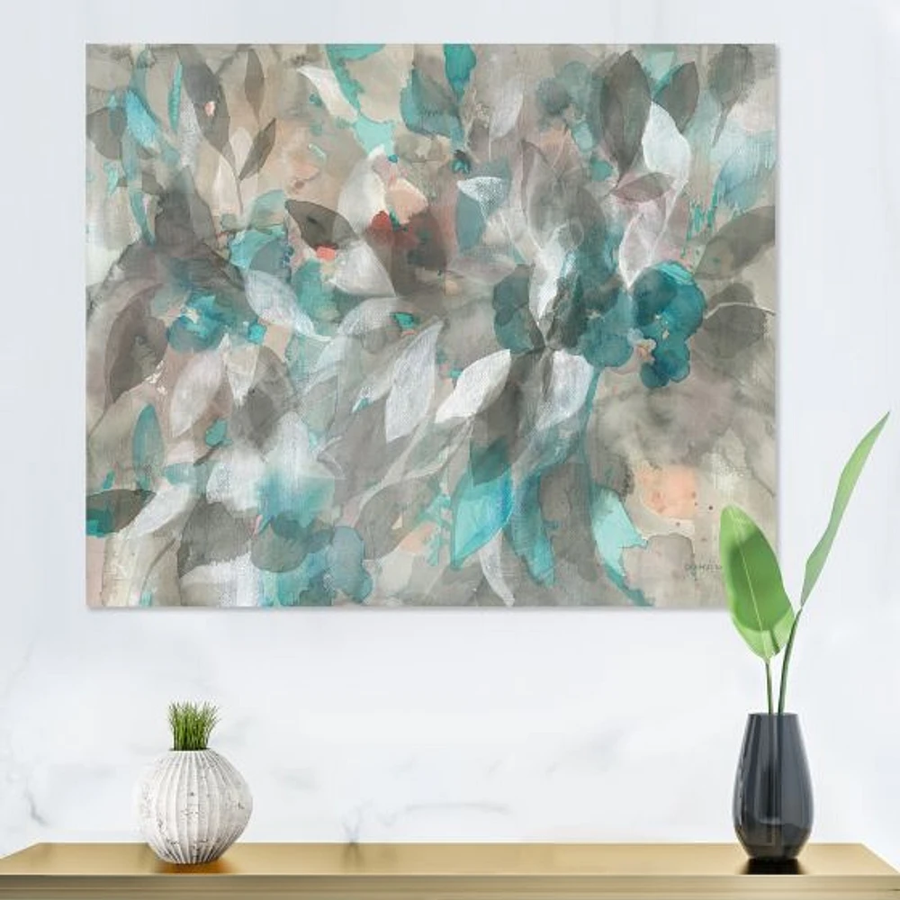 RW Abstract Nature French Country  Canvas Wall Art