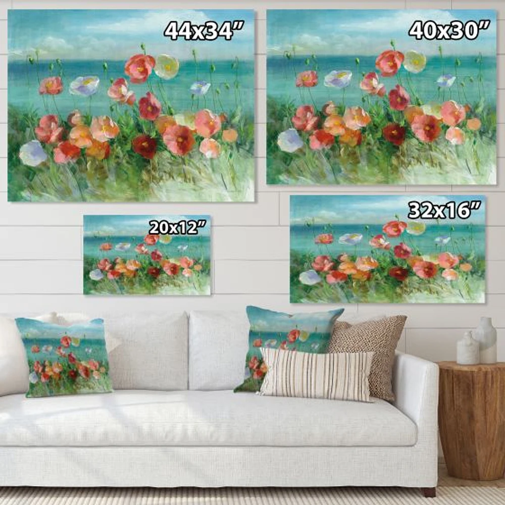 Toile « RW Coastal Poppies »