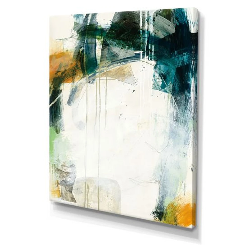 Turbulence I  Canvas Wall Art