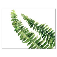 Toile « Fern Leaves Detail I