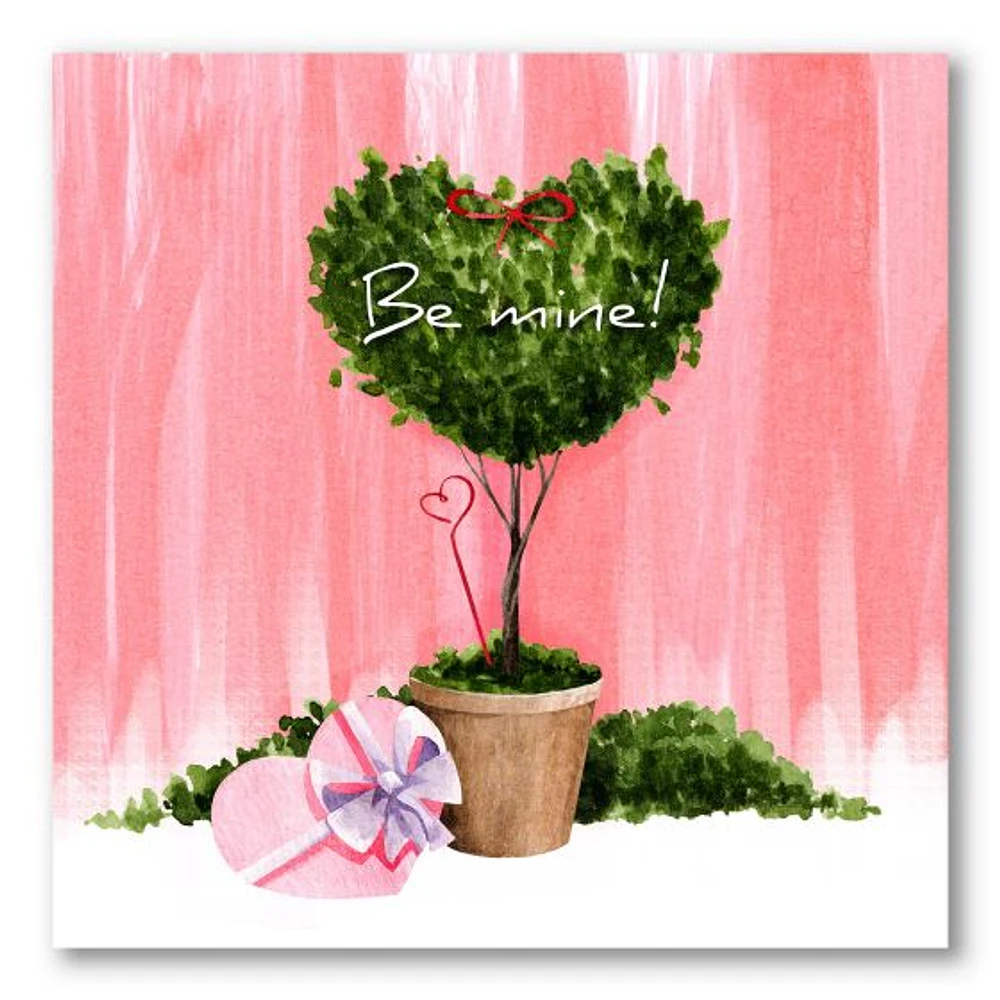 Toile « Heart Shaped Valentine House Plant