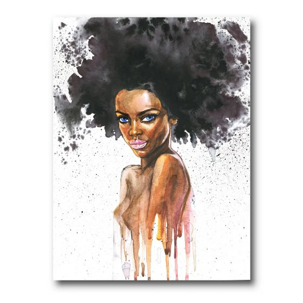 Portrait of African American Woman VII  Wall Art