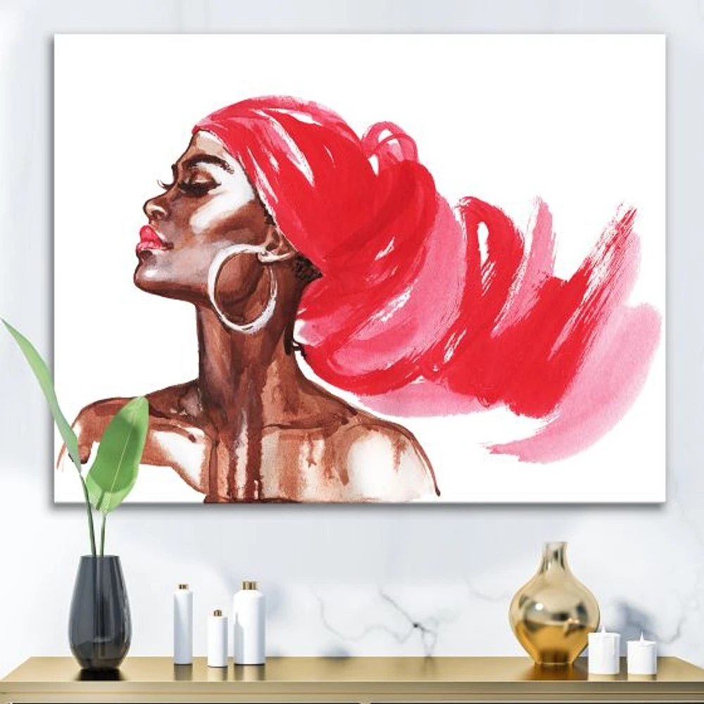 Portrait of African American Woman IX  Wall Art