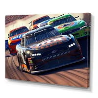 Stock Car Racing Last Lap Wall Art