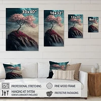 Mountain Top Cherry Blossom IV Wall Art