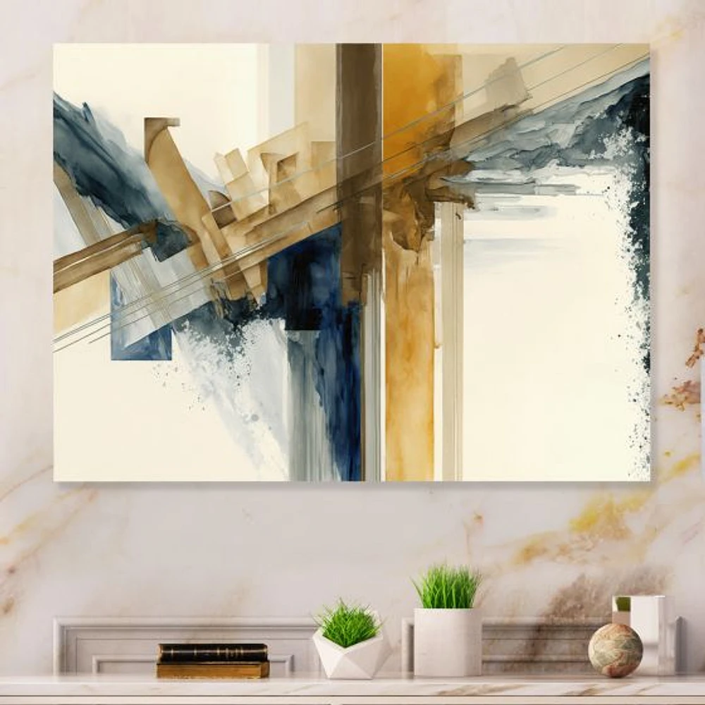 Modern Watercolor Abstract Wall Art