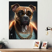 Boxer Gangster NYC Wall Art