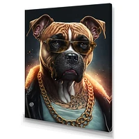 Boxer Gangster NYC Wall Art