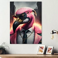 Flamingo Gangster NYC Wall Art