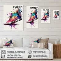 Multicolor Sneaker Shoe I Wall Art