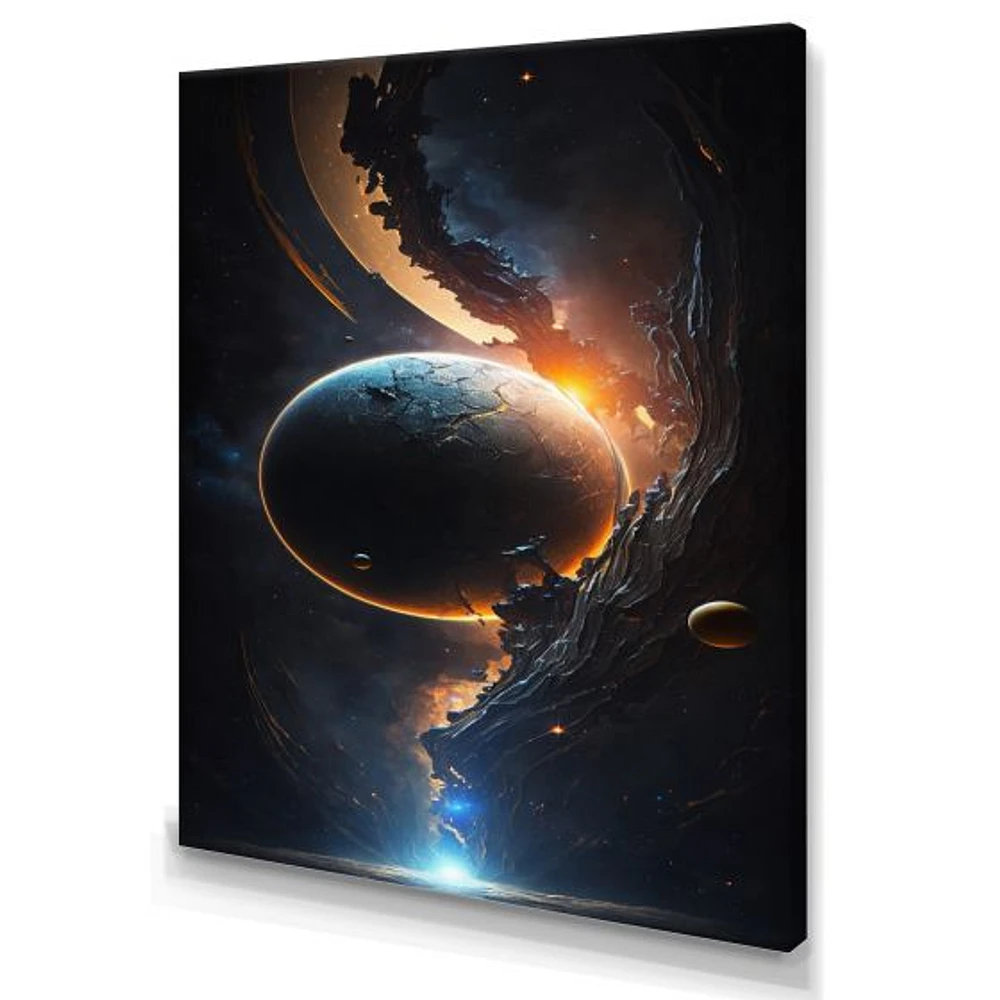 Deep Planet Eclipse V Wall Art