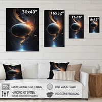 Deep Planet Eclipse V Wall Art