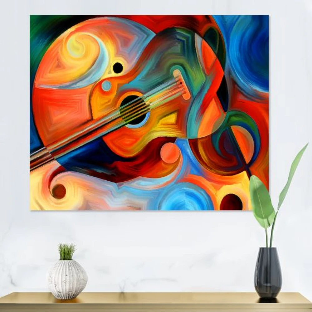 Music and Rhythm  Canvas Art Print