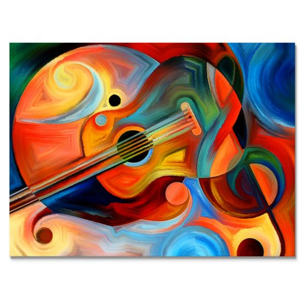 Music and Rhythm  Canvas Art Print