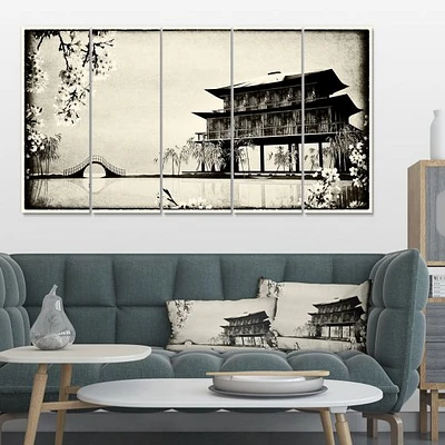 Chinese Ink Painting  Canvas Wall Art