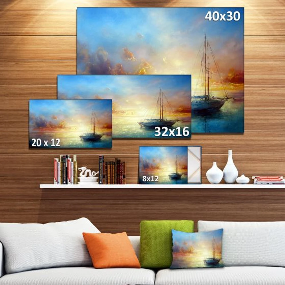 Seascape Pier  Wall Art