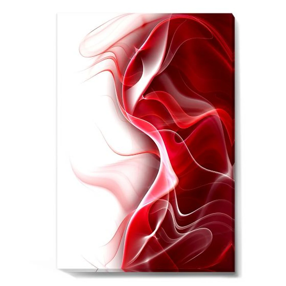 3D Fractal Abstract Design Canvas Art print