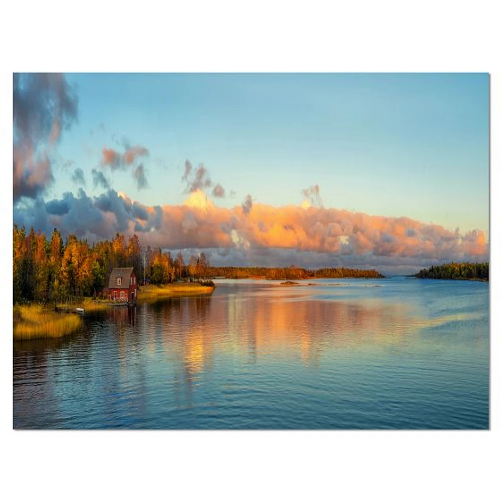 Autumn Sunset Panorama  Wall Art