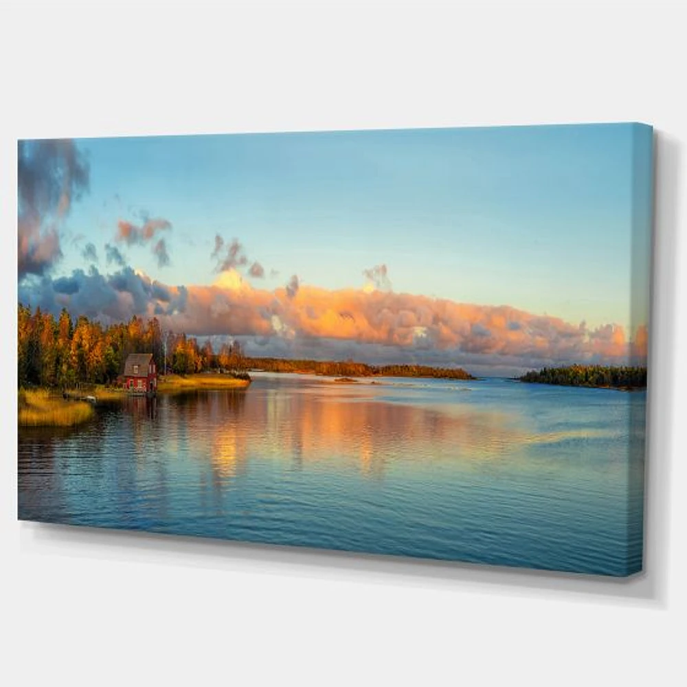 Autumn Sunset Panorama  Wall Art