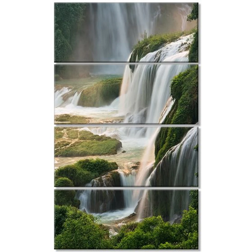 Panneaux de toile « Detian Waterfall »