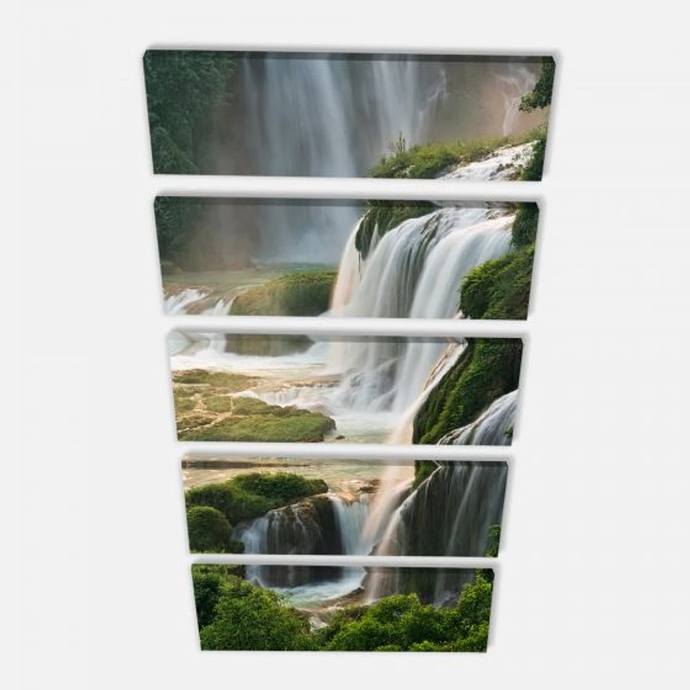 Detian Waterfall Canvas Wall Art Panels