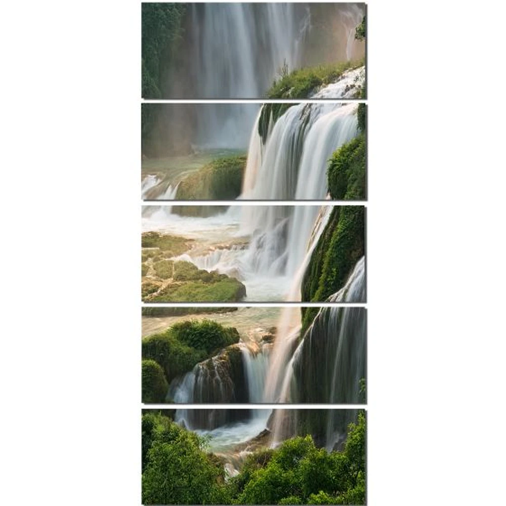 Panneaux de toile « Detian Waterfall »