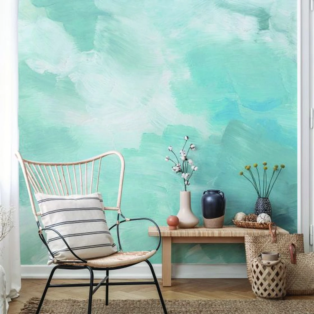 Sea Abstraction Wallpaper Mural