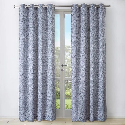 Storm Jacquard Grommet Curtain