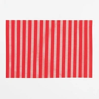 Textyle Stripe Placemat - Navy/Red