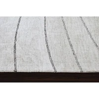 Tapis blanc cassé et gris « Hazel »