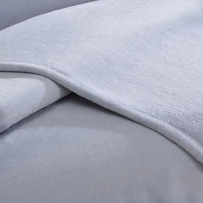 Solid Plush Blanket by Calvin Klein