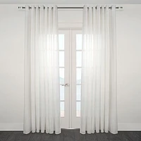 White Ultra Grommet Curtain