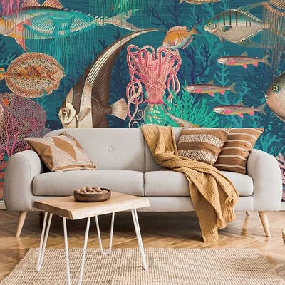 Underwater Sea World Wallpaper Mural