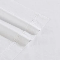 Washed Percale Solid T200 Sheet Set by Calvin Klein