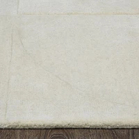 Tapis blanc cassé « Napoli »