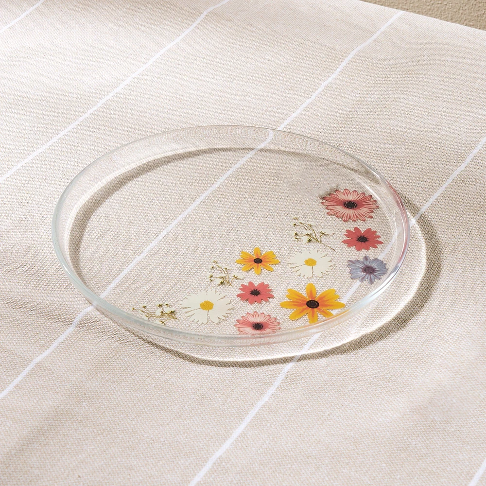 Oslo Flower Plate - 21cm