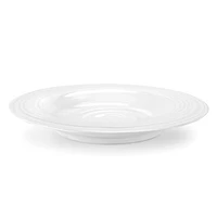 Sophie Conran White Porcelain Soup Plate by Portmeirion