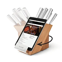 8-Piece Ricardo Knife Set with Rotating Block